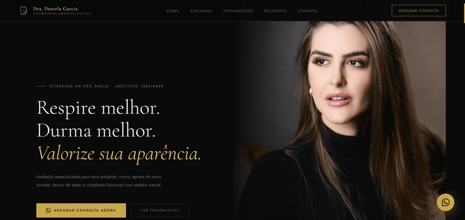 Dra. Daniela Garcia main project preview